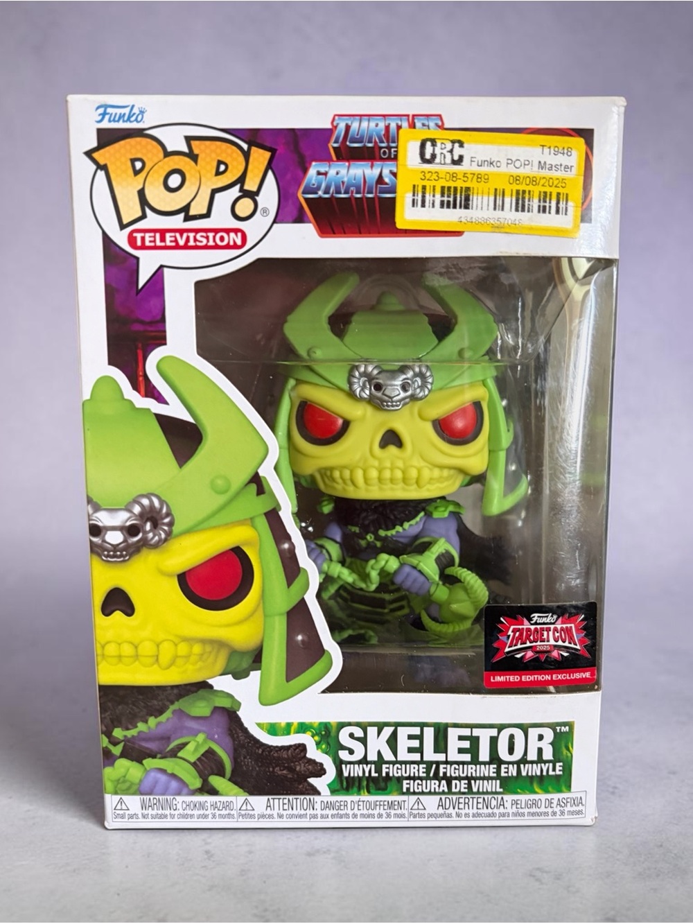 Funko POP! Television Skeletor Vinyl Figure - Yellow & Green